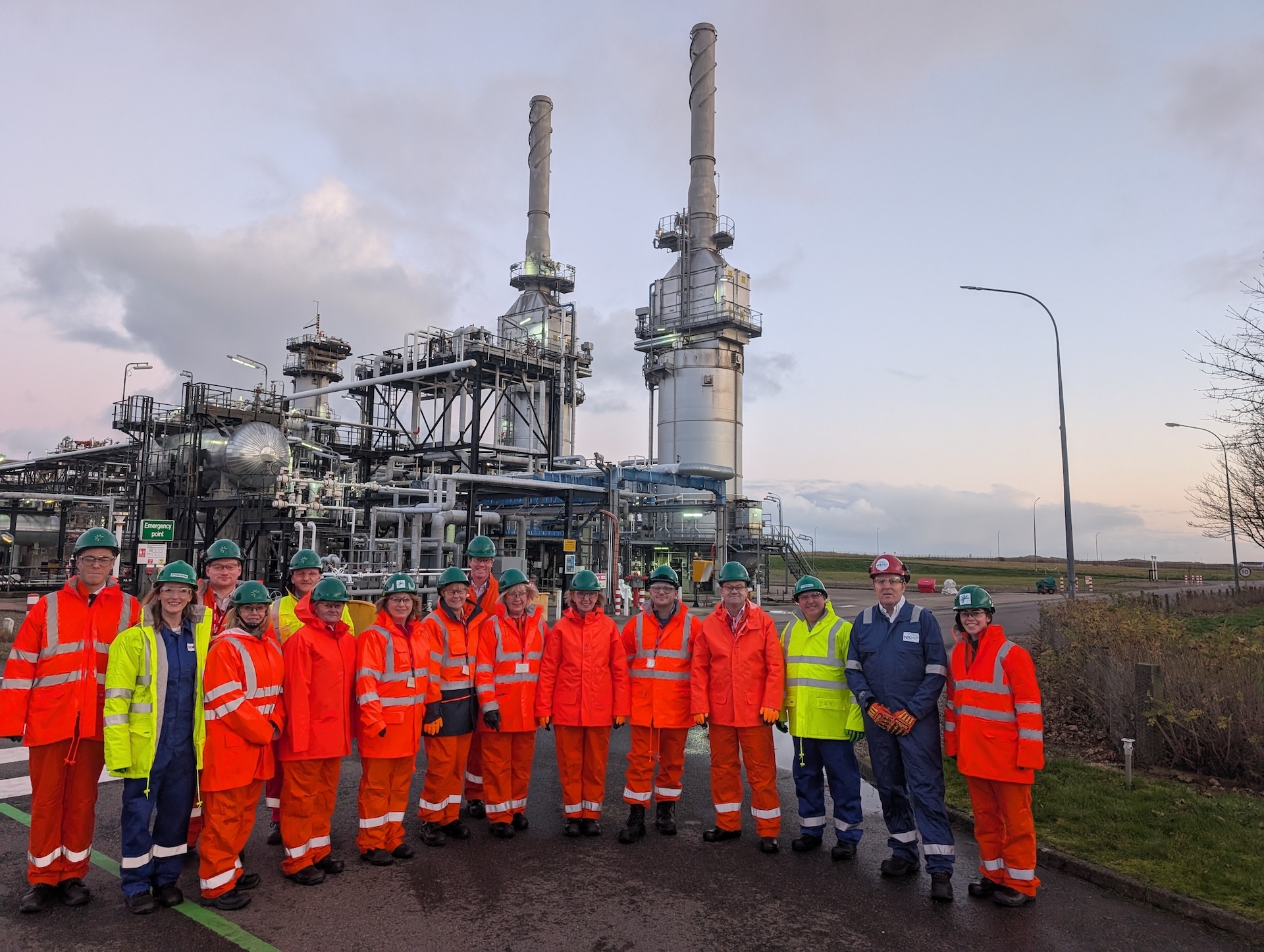 Cross-party MPs visit Acorn at St Fergus Gas Terminal